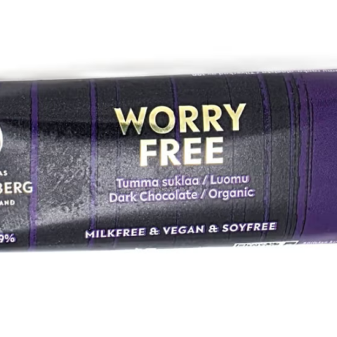 Worry free Tumma suklaapatukka -79 % 23 g - luomu